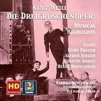 Weill: Die Dreigroschenoper – Musical Highlights