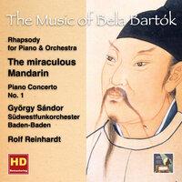 Bartók: The Miraculous Mandarin & Music for Piano