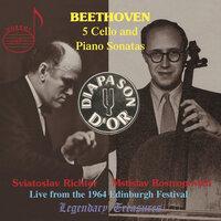 Beethoven: 5 Cello Sonatas Live (Edinburgh Festival, 1964)