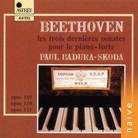 Beethoven: Les trois dernières sonates pour la piano-forte