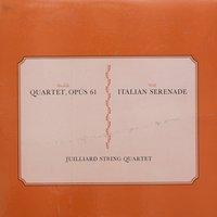 Juilliard String Quartet / Dvorak Quartet, Opus 61 & Wolf Italian Serenade