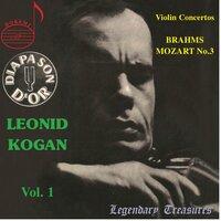 Leonid Kogan, Vol. 1: Brahms & Mozart Violin Concertos