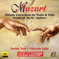 Mozart: Sinfonia concertante in E-Flat Major & Symphony No. 41 "Jupiter"