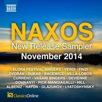 Naxos November 2014 New Release Sampler