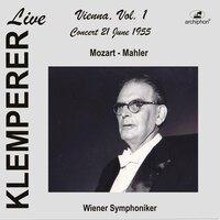 Klemperer Live: Vienna, Vol. 1 – Concert 21 June 1955 (Historical Recording)