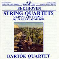 Beethoven: String Quartets Nos. 8, "Rasumovsky" & 10, "Harp"