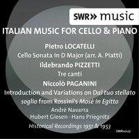 Italian Music for Cello & Piano
