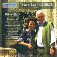 Johannes Brahms: Tania et Eric Heidsieck