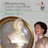 Mendelssohn: The Complete Organ Works, Vol 3
