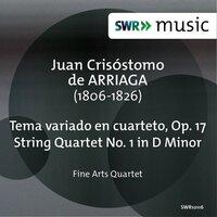 Arriaga:  Tema variado en cuarteto - String Quartet No. 1