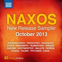 Naxos October 2013 New Release Sampler