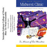 2012 Midwest Clinic: Senzoku Gakuen College of Music Blue Tie Wind Ensemble