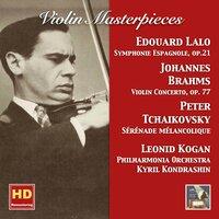 Violin Masterpieces: Leonid Kogan Plays Lalo, Brahms & Tchaikovsky