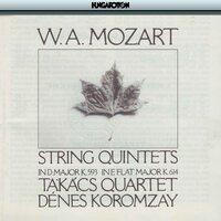 Mozart: String Quintets Nos. 5 & 6