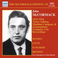 The McCormack Edition, Vol. 10: Victor Talking Machine Company - Gramophone Company Ltd.