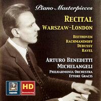 Piano Masterpieces: Arturo Benedetti Michelangeli – Recital, Warszaw-London