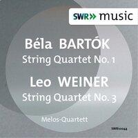 Bartók: String Quartet No. 1 - Weiner: String Quartet No. 3
