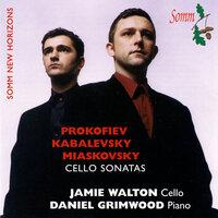 Prokofiev, Kabalevsky, & Myakovsky: Cello Sonatas