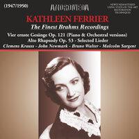 The Finest Brahms Recordings