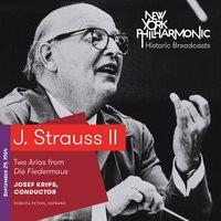 J. Strauss II: Two Arias from Die Fledermaus (Recorded 1964)