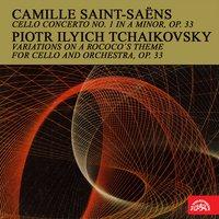 Saint-Saëns: Cello Concerto - Tchaikovsky: Variations on a Rococo´s Theme