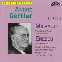 Mihaud: Violin Concerto No. 2, Violin Sonata No. 2 - Enescu: Violin Sonata No. 3