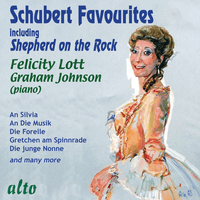 Felicity Lott sings Favourite Schubert with Graham Johnson piano