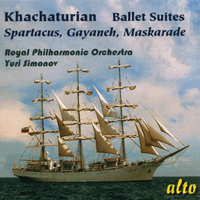 Khachaturian: Famous Ballet Suites: Spartacus – Gayaneh - Maskarade