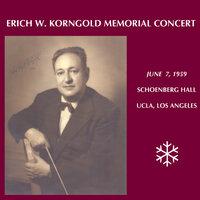 Korngold Memorial Concert (1959)