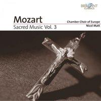 Mozart: Sacred Music, Vol. 3