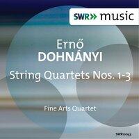 Dohnányi: String Quartets Nos. 1-3