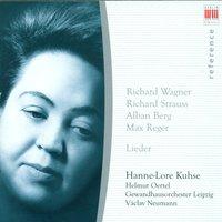 Vocal Recital: Hannelore Kuhse - WAGNER/ STRAUSS/ BERG/ REGER