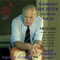 Richter Archives, Vol. 14: Mozart Piano Concertos