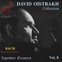 Oistrakh Collection, Vol. 8: Bach