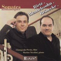 Rietz, Mendelssohn & Reinecke: Sonates romantiques