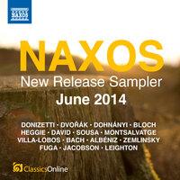 Naxos June 2014 New Release Sampler