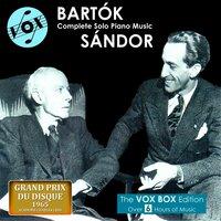 Bartók: Complete Solo Piano Music
