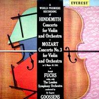 Hindemith: Violin Concerto - Mozart: Violin Concerto No. 3