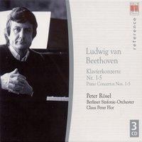 Ludwig Van Beethoven: Piano Concertos Nos. 1-5 (Rosel, Berlin Symphony, Flor)