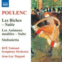 Poulenc: Les biches Suite, Les animaux modèles Suite & Sinfonietta