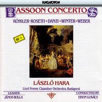 Rosetti / Danzi / Winter / Weber: Bassoon Concertos