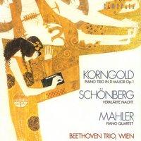 Korngold, Schönberg and Mahler