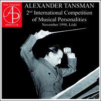 Aleksander Tansman Second International Competition