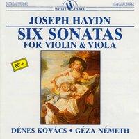 Haydn: 6 Sonatas for Violin & Viola