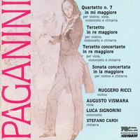 Paganini: Quartetto No. 7 - Terzetto in re maggiore - Terzetto concertante in re maggiore - Sonata concertata in la maggiore