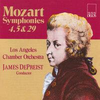 Mozart, W.A.: Symphonies Nos. 4, 5 and 29