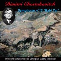 Dimitri chostakovitch, symphonie n° 13 "Babi yar"
