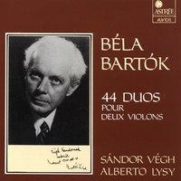 Bartók: 44 duos pour deux violons