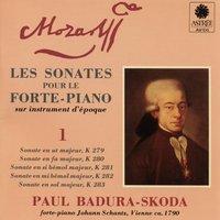 Mozart: Les sonates pour le forte-piano sur instrument d'époque, Vol. 1