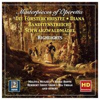 Masterpieces of Operetta, Vol. 8: Die Försterchristel, Diana, Banditenstreiche & Schwarzwaldmädel